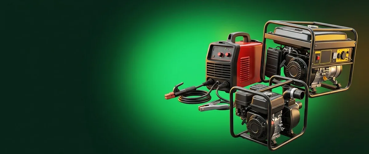 Generators, welding & pumps