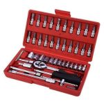 46pcs Tool Sets Car Repair Tool Kit Wrench Set Head Ratchet Pawl Socket Spanner Screwdriver Professional Metalworking Tool Kit (Copy)