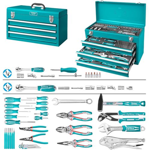 Total 132 Pcs tools chest set