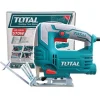 Total 570W Woodworking JigSaw with 1Set Carbon Brush & 3pcs Starter Blade