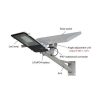 LED Down Light All in One Solar Street Light 100W with Panel