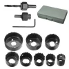 16pcs Hole Saw Set Cutter for Woodworking Cutting Wood, Gypsum, Board