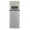 Vitron VNR216DS 216 Liters Double Door Fridge - Silver Hairline