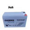 Pheonix 9AH Deep Cycle Gel Solar Battery