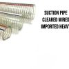 Suction Pipe Cleared wired heavy duty 1"* 30M