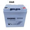 Pheonix 24AH Deep Cycle Gel Solar Battery