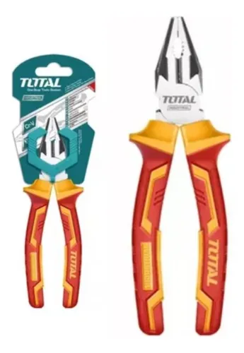 Total Insulated combination pliers Size:8"/200mm