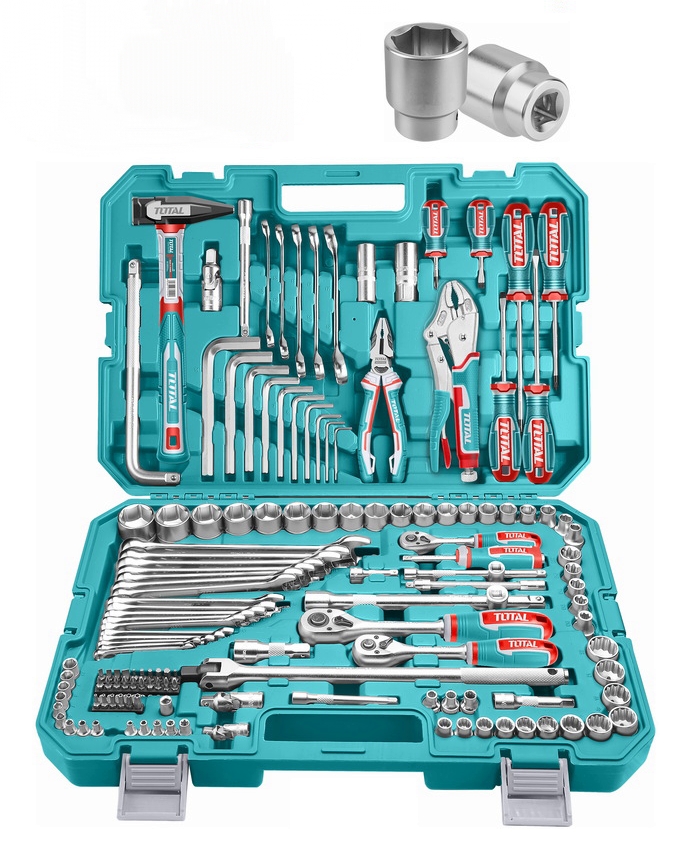 Total 142 Pcs combination tools set