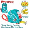 Total Steel measuring tape 5mx19mm