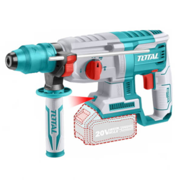 TOTAL Lithium-Ion rotary hammer 20V