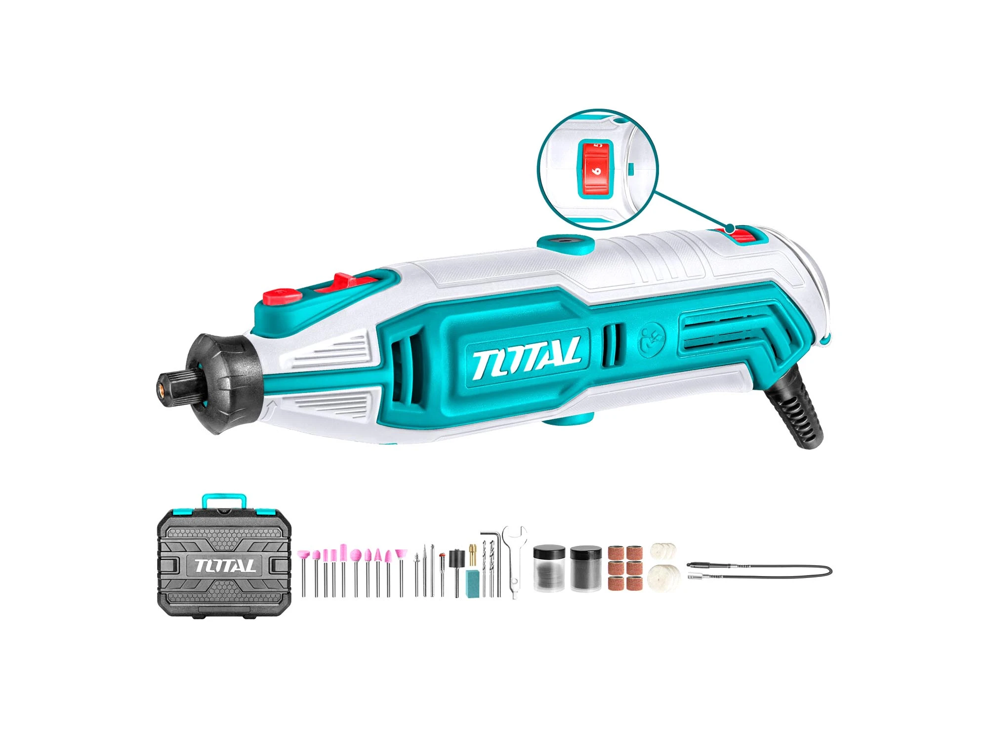 TOTAL Mini grinder 130W