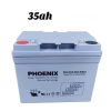 Pheonix 35AH Deep Cycle Gel Solar Battery