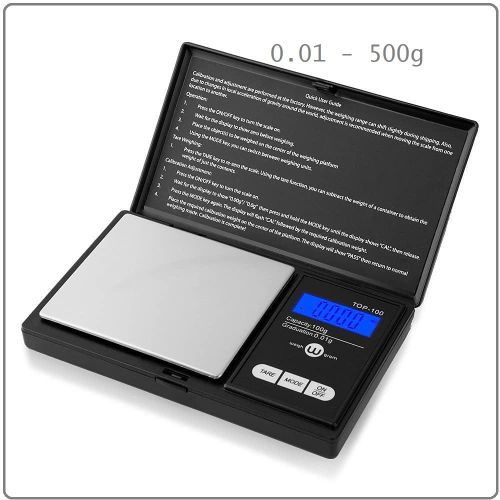 Barksdale Mini Micro Digital Scale/ Electronic Pocket scale,Jewelry Gram Weighing 0.01 to 500g 0.5kg