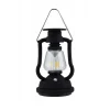 Retro Lantern Super Bright Rechargeable LED Solar Camp Light with a Hand Crank
